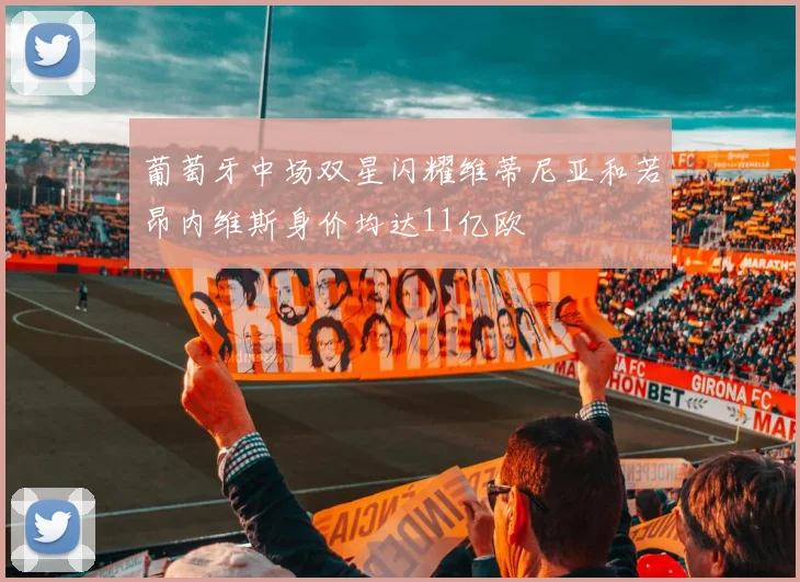 葡萄牙中场双星闪耀维蒂尼亚和若昂内维斯身价均达11亿欧